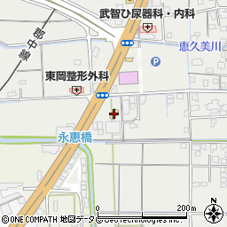 セブンイレブン松前町恵久美店周辺の地図