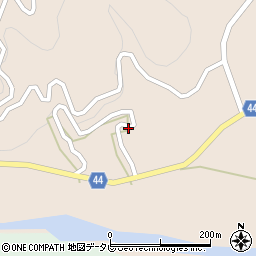 和歌山県新宮市熊野川町日足1112周辺の地図