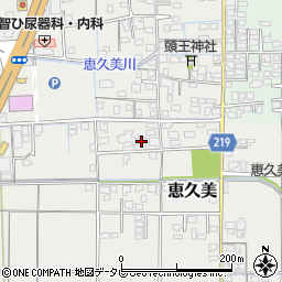 愛媛県伊予郡松前町恵久美525周辺の地図
