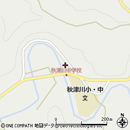 紀南農協秋津川店周辺の地図