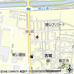 愛媛県伊予郡松前町筒井1413-11周辺の地図