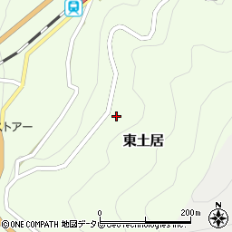 高知県長岡郡大豊町東土居273周辺の地図