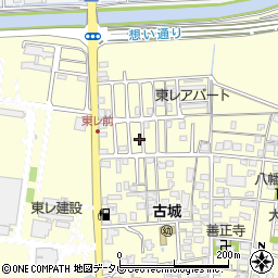 愛媛県伊予郡松前町筒井1413-17周辺の地図
