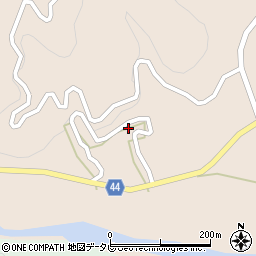 和歌山県新宮市熊野川町日足1145周辺の地図
