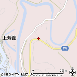 和歌山県田辺市上芳養67周辺の地図