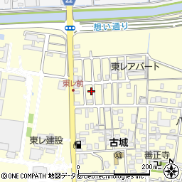 愛媛県伊予郡松前町筒井1413-12周辺の地図