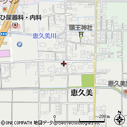 愛媛県伊予郡松前町恵久美527周辺の地図