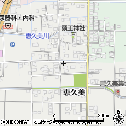 愛媛県伊予郡松前町恵久美533周辺の地図