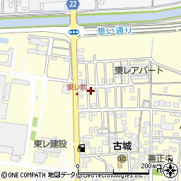 愛媛県伊予郡松前町筒井1413-7周辺の地図