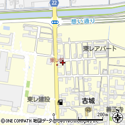 愛媛県伊予郡松前町筒井1413-6周辺の地図