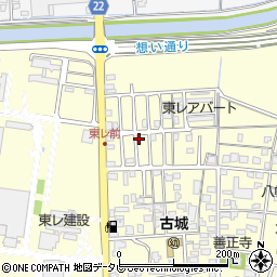 愛媛県伊予郡松前町筒井1413-13周辺の地図