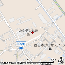 ホシデン九州株式会社周辺の地図
