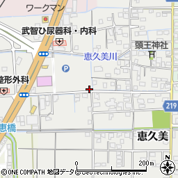 愛媛県伊予郡松前町恵久美603周辺の地図