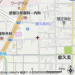 愛媛県伊予郡松前町恵久美603周辺の地図