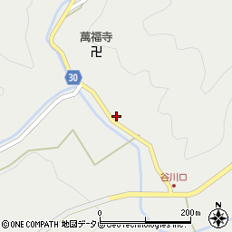 和歌山県田辺市秋津川90-2周辺の地図