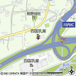 四国乳業株式会社　愛媛支店商品ご相談専用周辺の地図