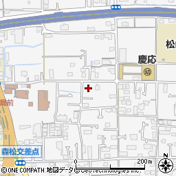 瀬戸内カッター工業株式会社　松山営業所周辺の地図