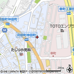 有限会社井関建築設計事務所苅田営業所周辺の地図