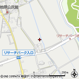 福岡県宗像市冨地原周辺の地図