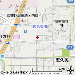 愛媛県伊予郡松前町恵久美602周辺の地図