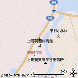 徳島県那賀郡那賀町大殿大北周辺の地図