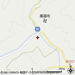 和歌山県田辺市秋津川32-8周辺の地図