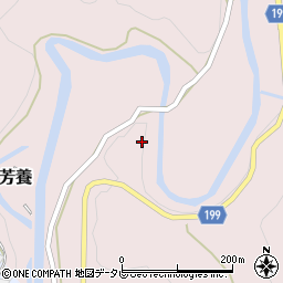 和歌山県田辺市上芳養94周辺の地図