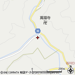 和歌山県田辺市秋津川32周辺の地図