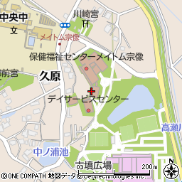 福岡県宗像市久原177周辺の地図