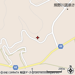 和歌山県新宮市熊野川町日足767周辺の地図