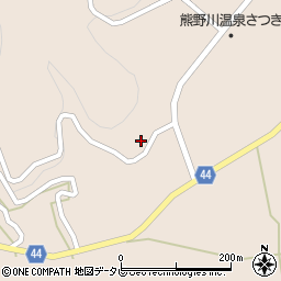 和歌山県新宮市熊野川町日足736周辺の地図