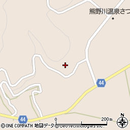和歌山県新宮市熊野川町日足765周辺の地図