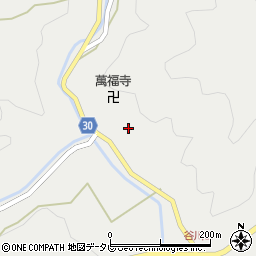 和歌山県田辺市秋津川114-2周辺の地図