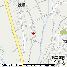 福岡県宗像市徳重82周辺の地図