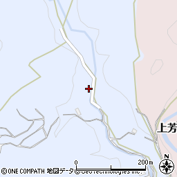 和歌山県田辺市中芳養3072周辺の地図