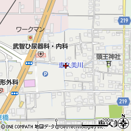 愛媛県松前町（伊予郡）恵久美周辺の地図