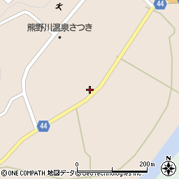 和歌山県新宮市熊野川町日足815周辺の地図