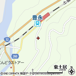 高知県長岡郡大豊町東土居151周辺の地図