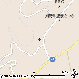 和歌山県新宮市熊野川町日足742周辺の地図