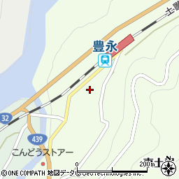 高知県長岡郡大豊町東土居212周辺の地図