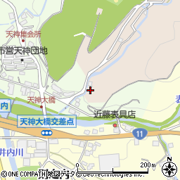 愛媛県東温市松瀬川1080周辺の地図