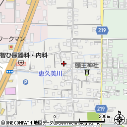 愛媛県伊予郡松前町恵久美739周辺の地図