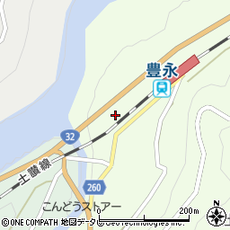 高知県長岡郡大豊町東土居196周辺の地図