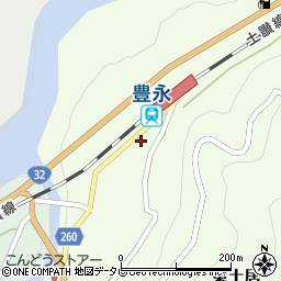 高知県長岡郡大豊町東土居199周辺の地図