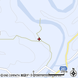 和歌山県田辺市本宮町静川279周辺の地図