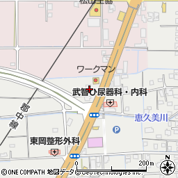 愛媛県伊予郡松前町恵久美705周辺の地図