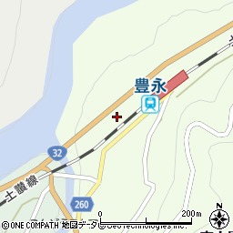 高知県長岡郡大豊町東土居191周辺の地図