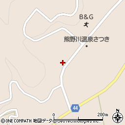 和歌山県新宮市熊野川町日足744-21周辺の地図