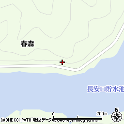 徳島県那賀郡那賀町大戸谷ノ内ノ上周辺の地図