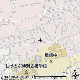 愛媛県東温市志津川1142周辺の地図